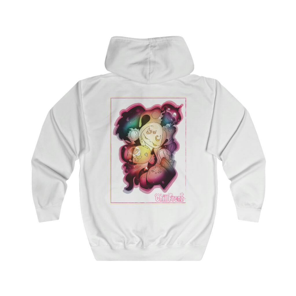 ChillFrenz Zip Hoodie – Multi Haze