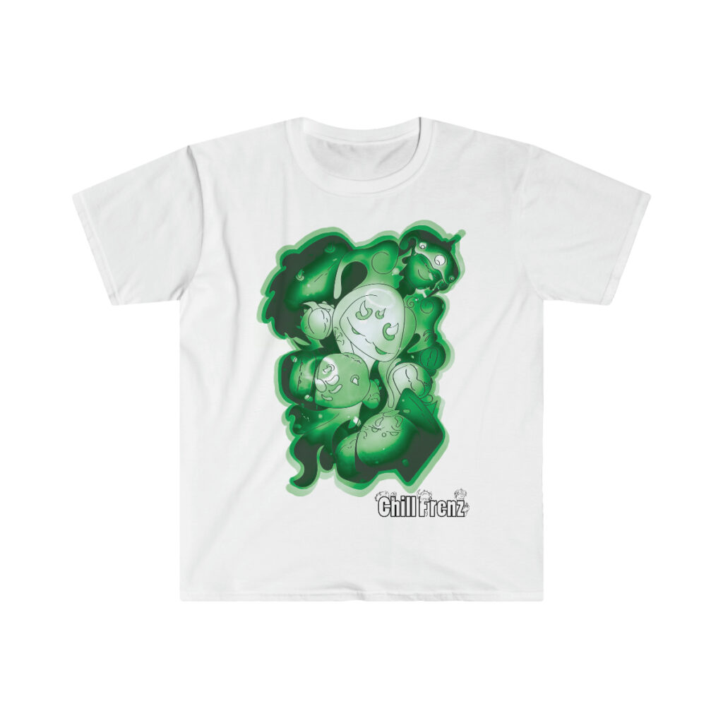 Chillfrenz T-shirt - Green Haze