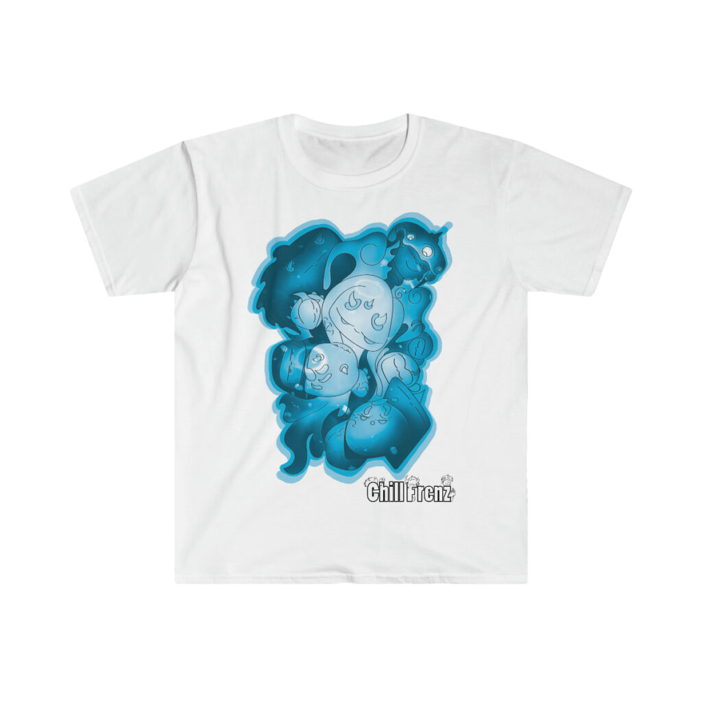 Chillfrenz T-shirt - Blue Haze