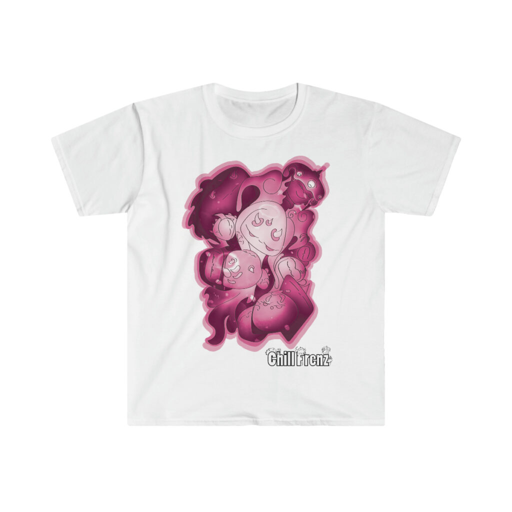 Chillfrenz T-shirt - Pink Haze