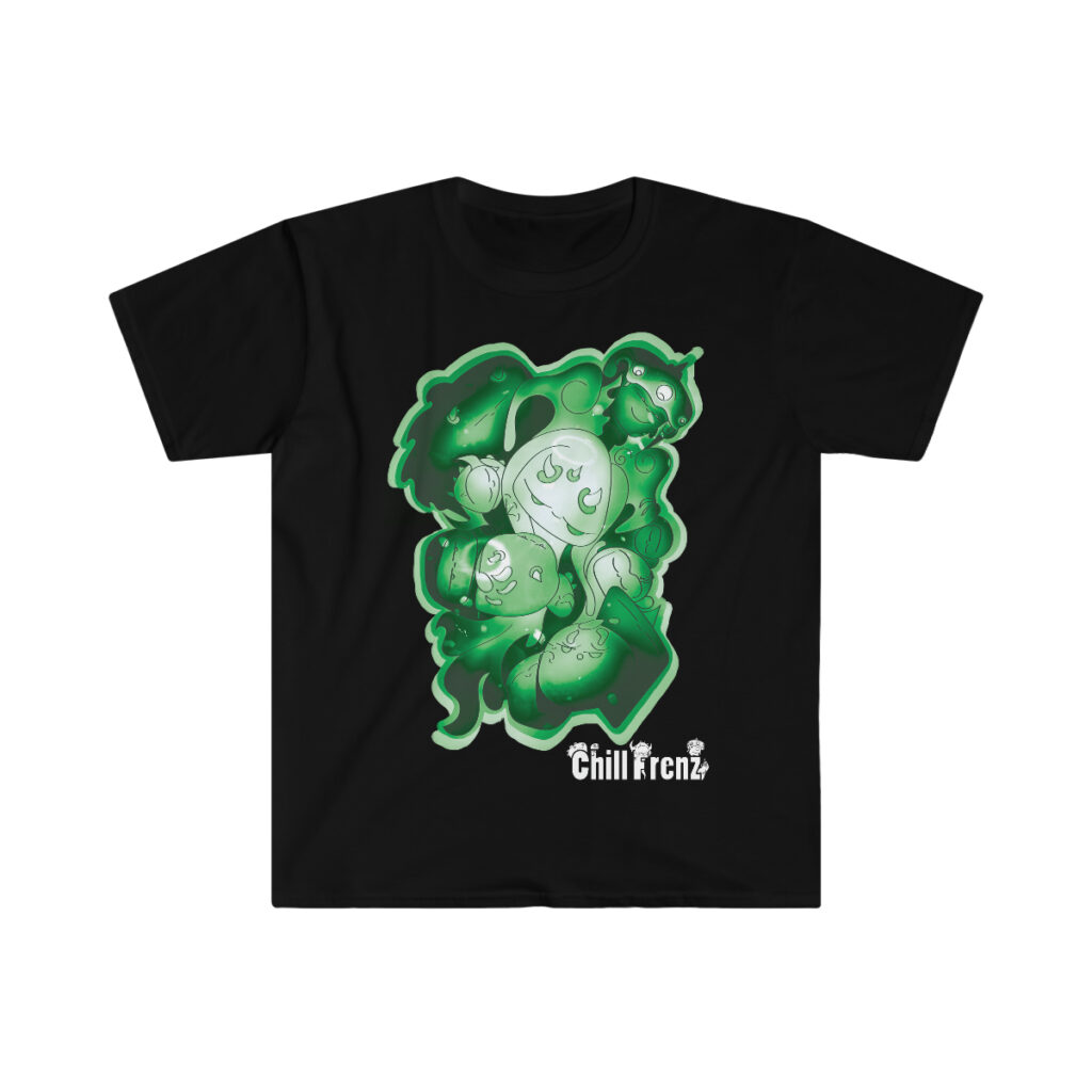 Chillfrenz T-shirt - Green Haze