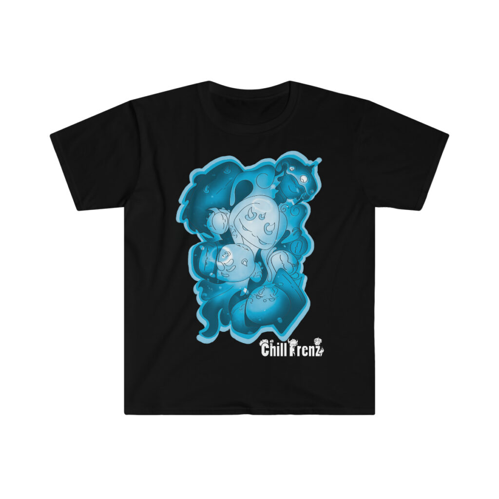 Chillfrenz T-shirt - Blue Haze