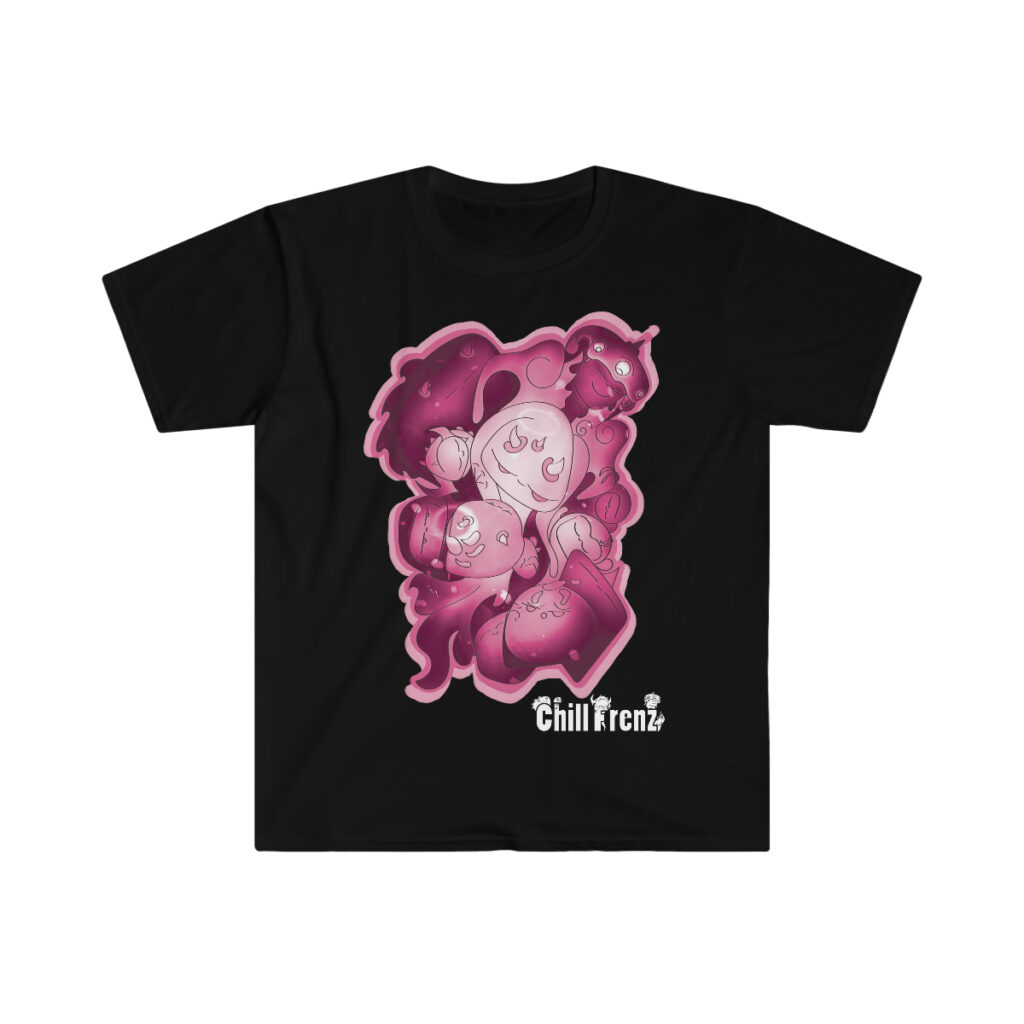 Chillfrenz T-shirt - Pink Haze