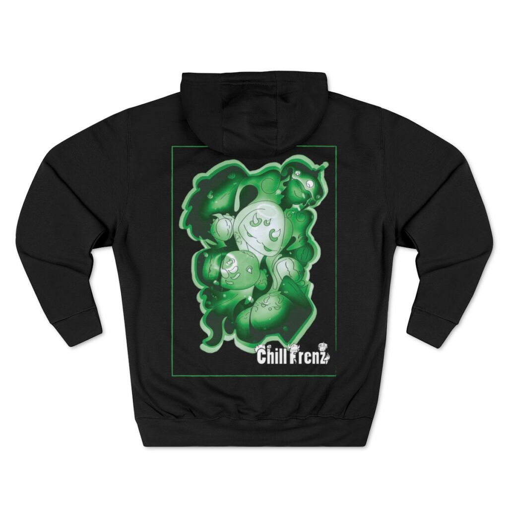 ChillFrenz Premium Hoodie – Green Haze