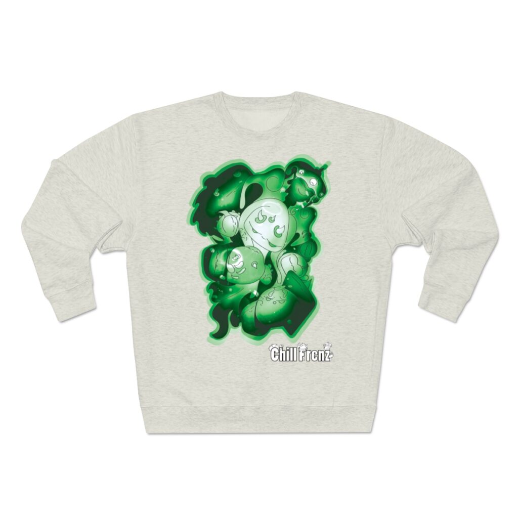 Chillfrenz Crewneck – Green Haze