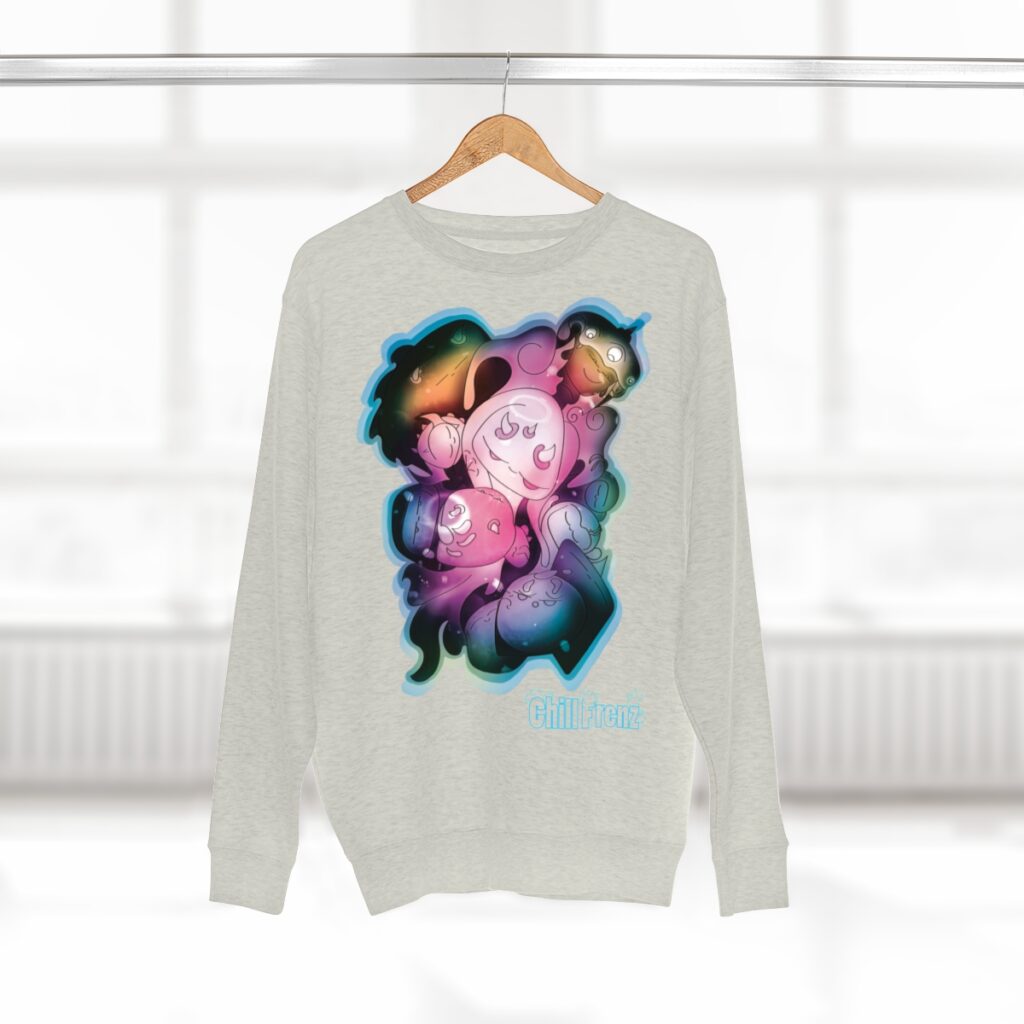 ChillFrenz Crewneck - Multi HazeV2